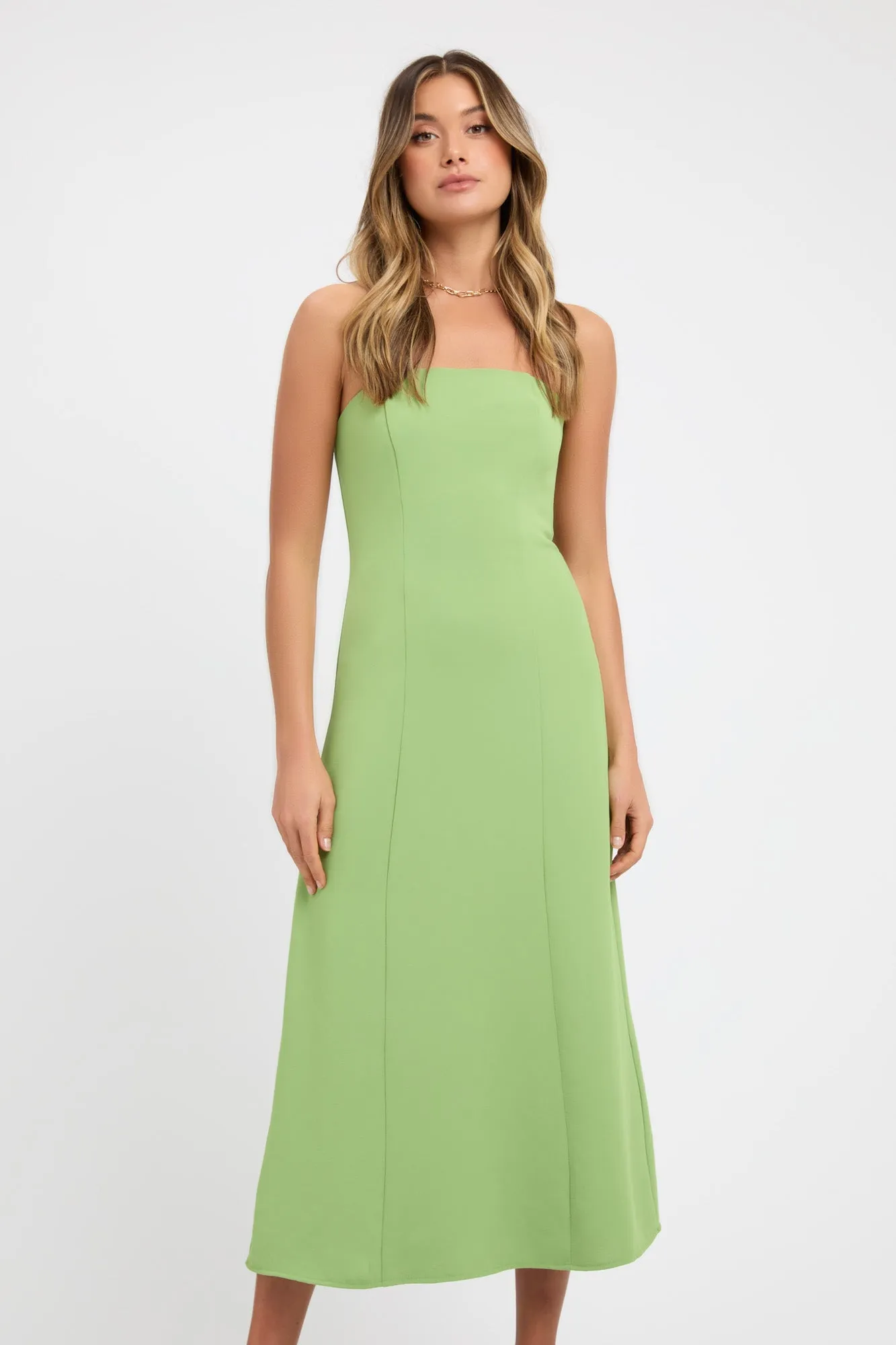 Alpha Slim Midi Dress