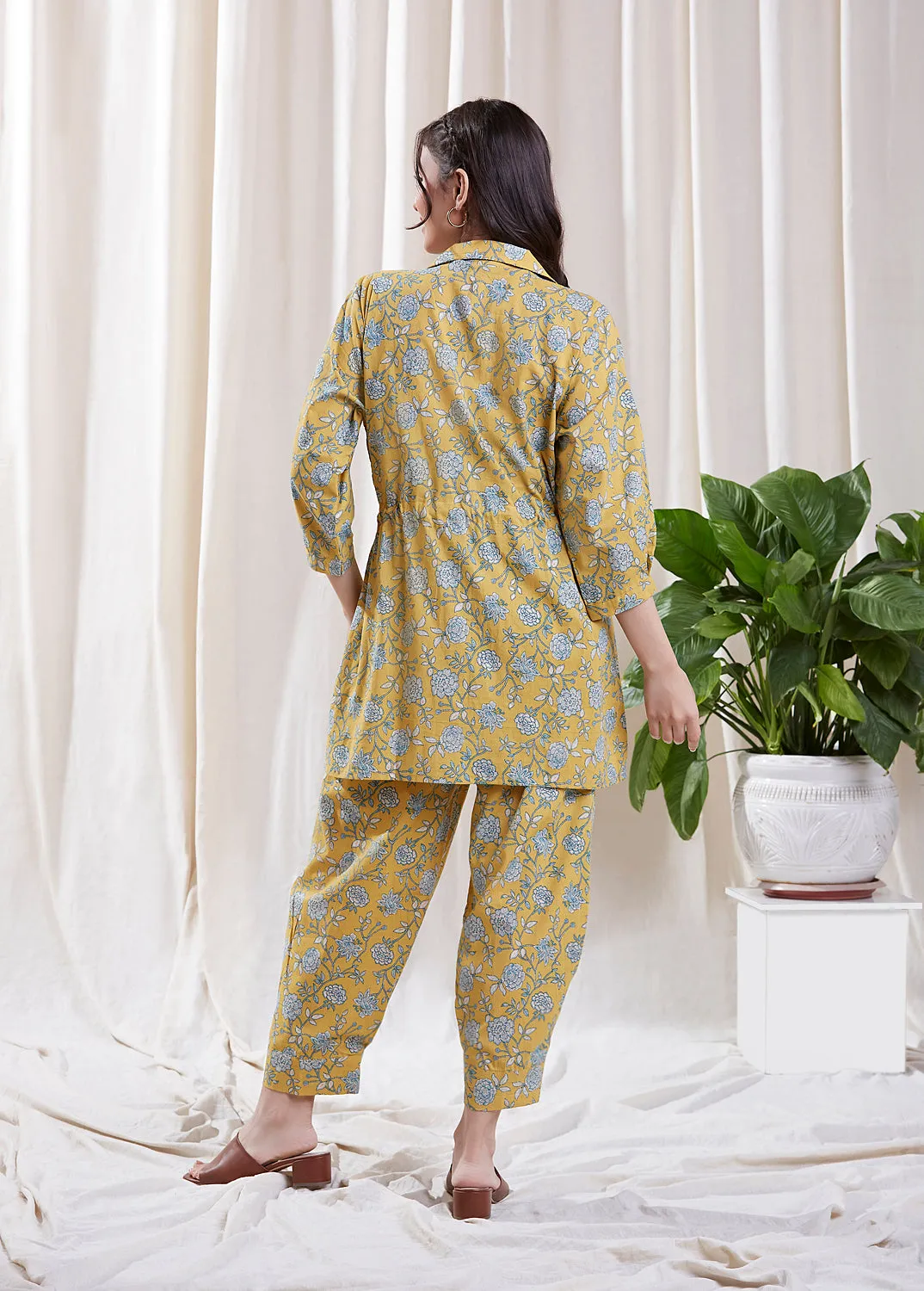 Aria Yellow Co-ord set