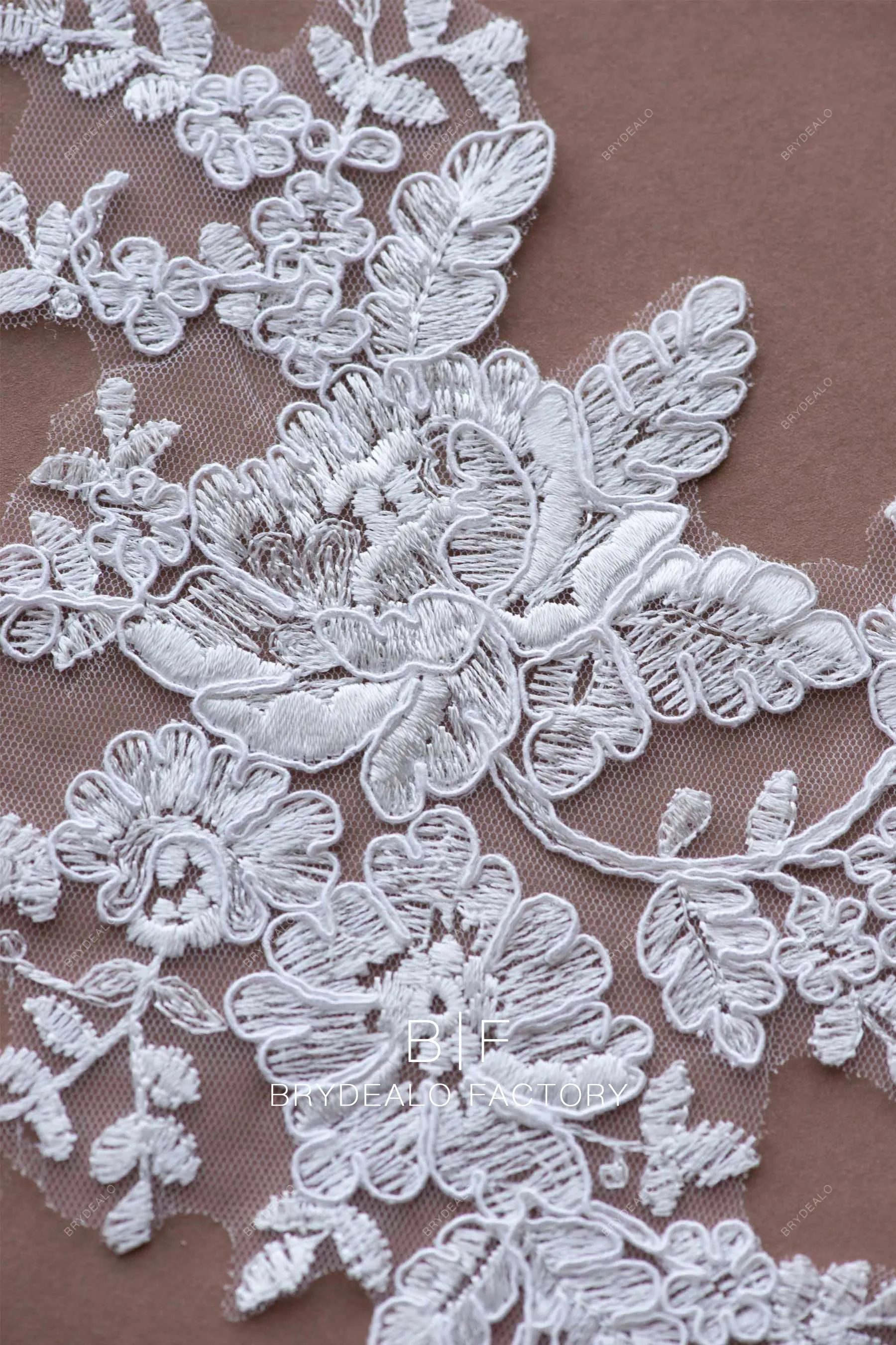 Best Corded Flower Lace Appliques Online