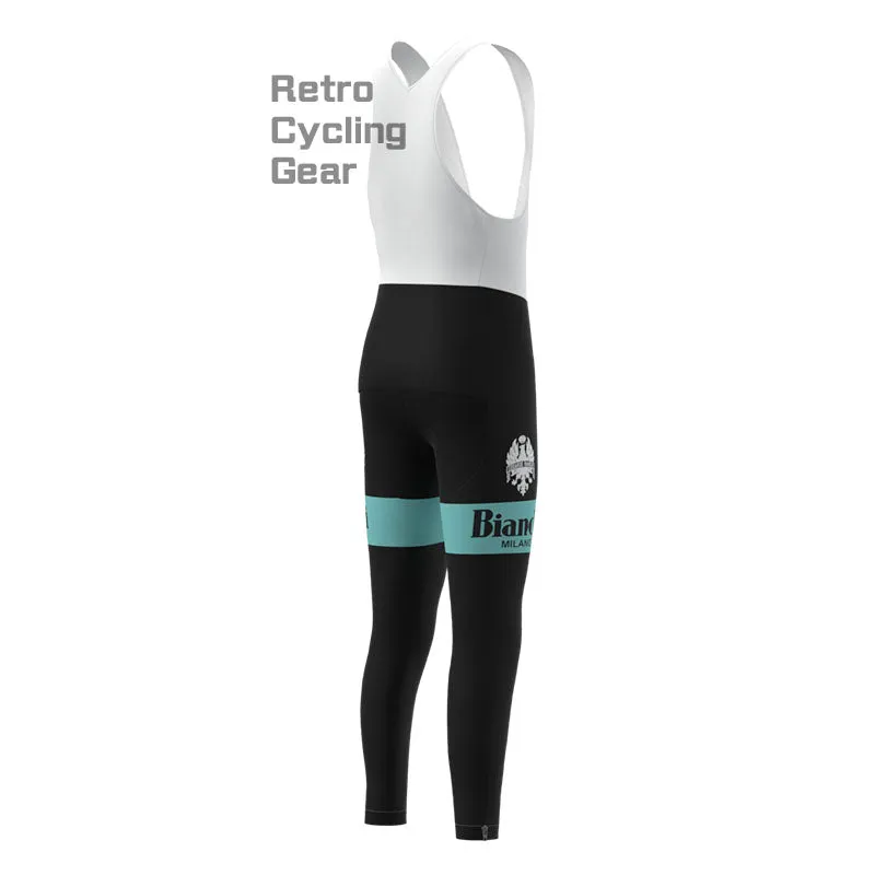 Bianchi Rider Fleece Retro Cycling Pants