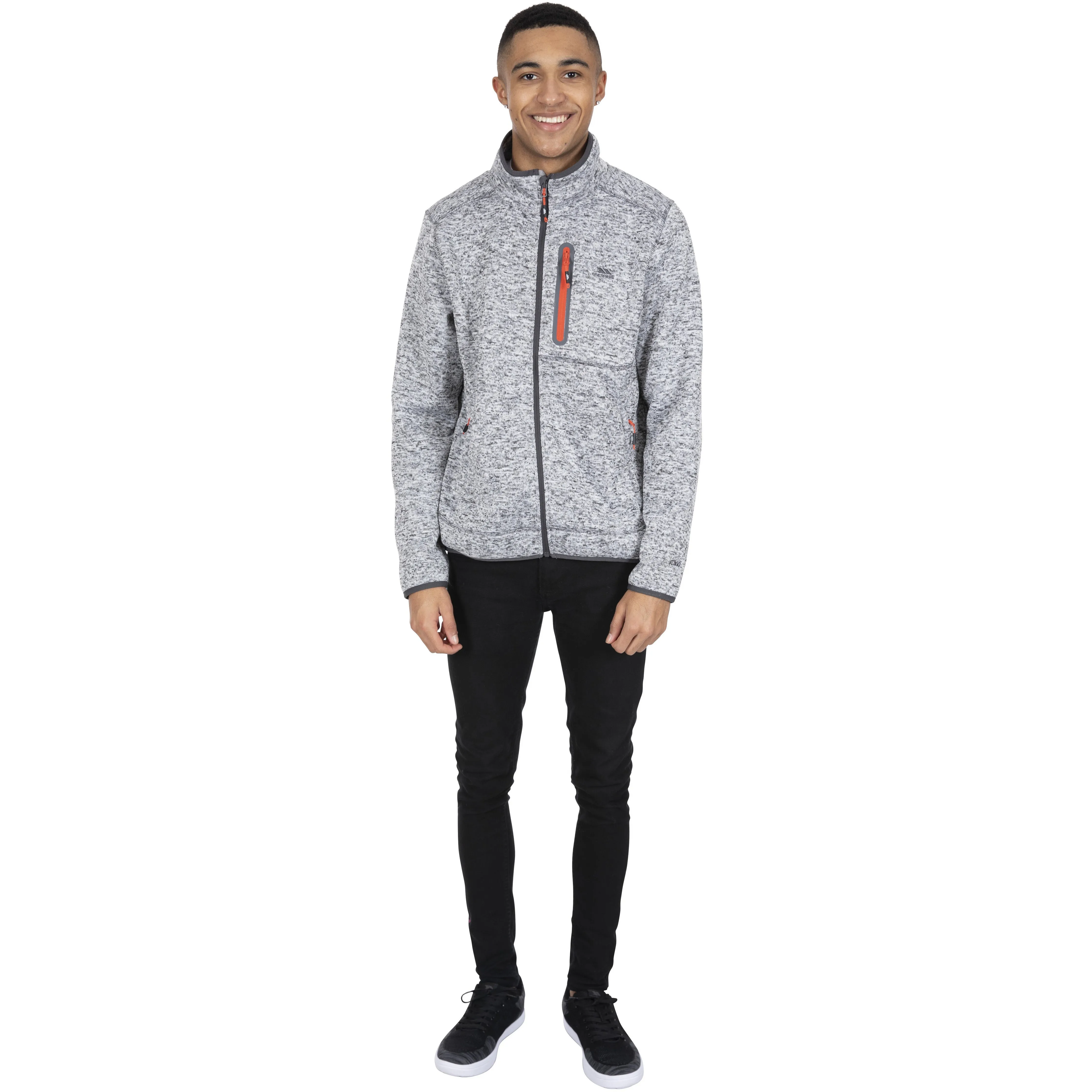 Bingham - Mens Fleece Jacket - Grey Marl