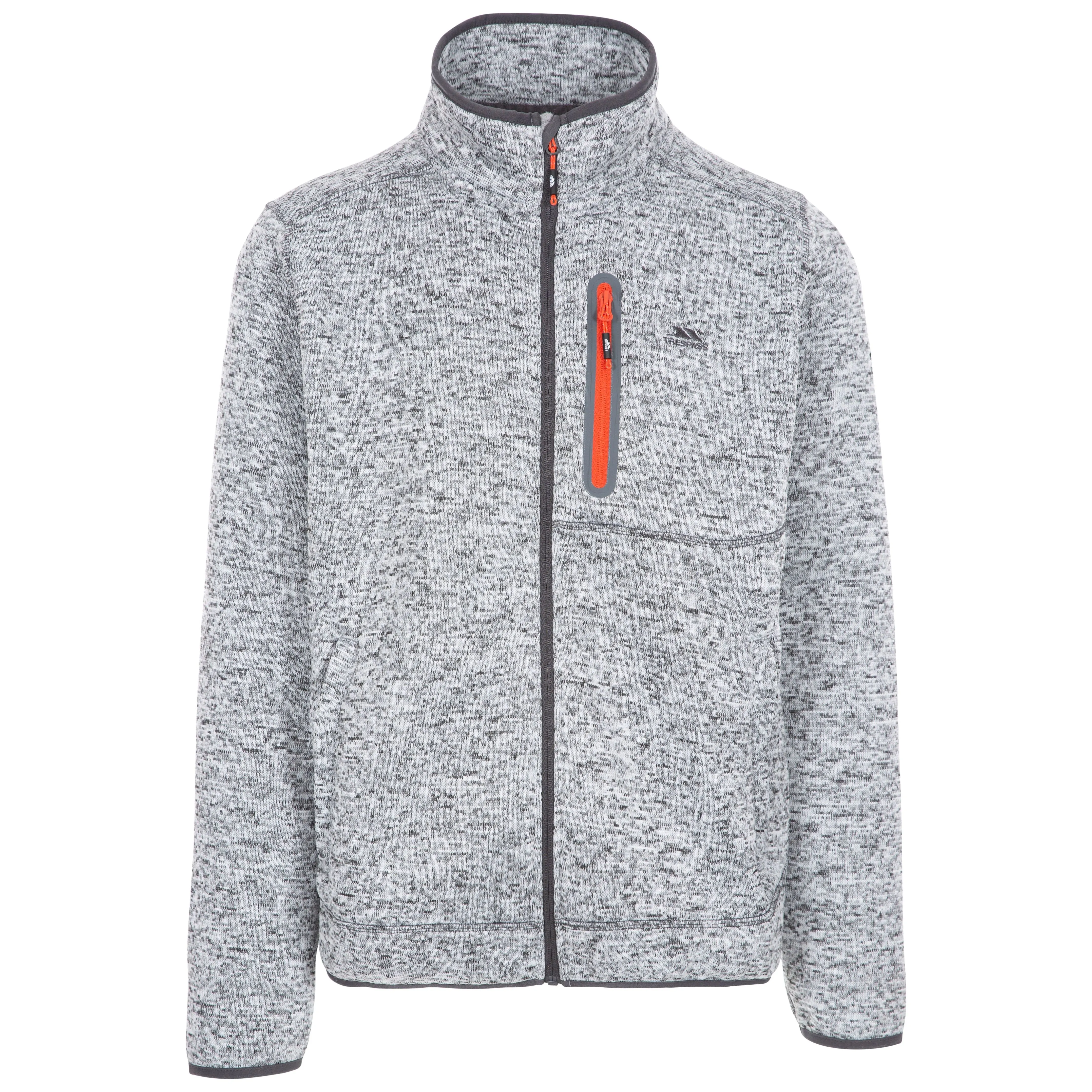 Bingham - Mens Fleece Jacket - Grey Marl