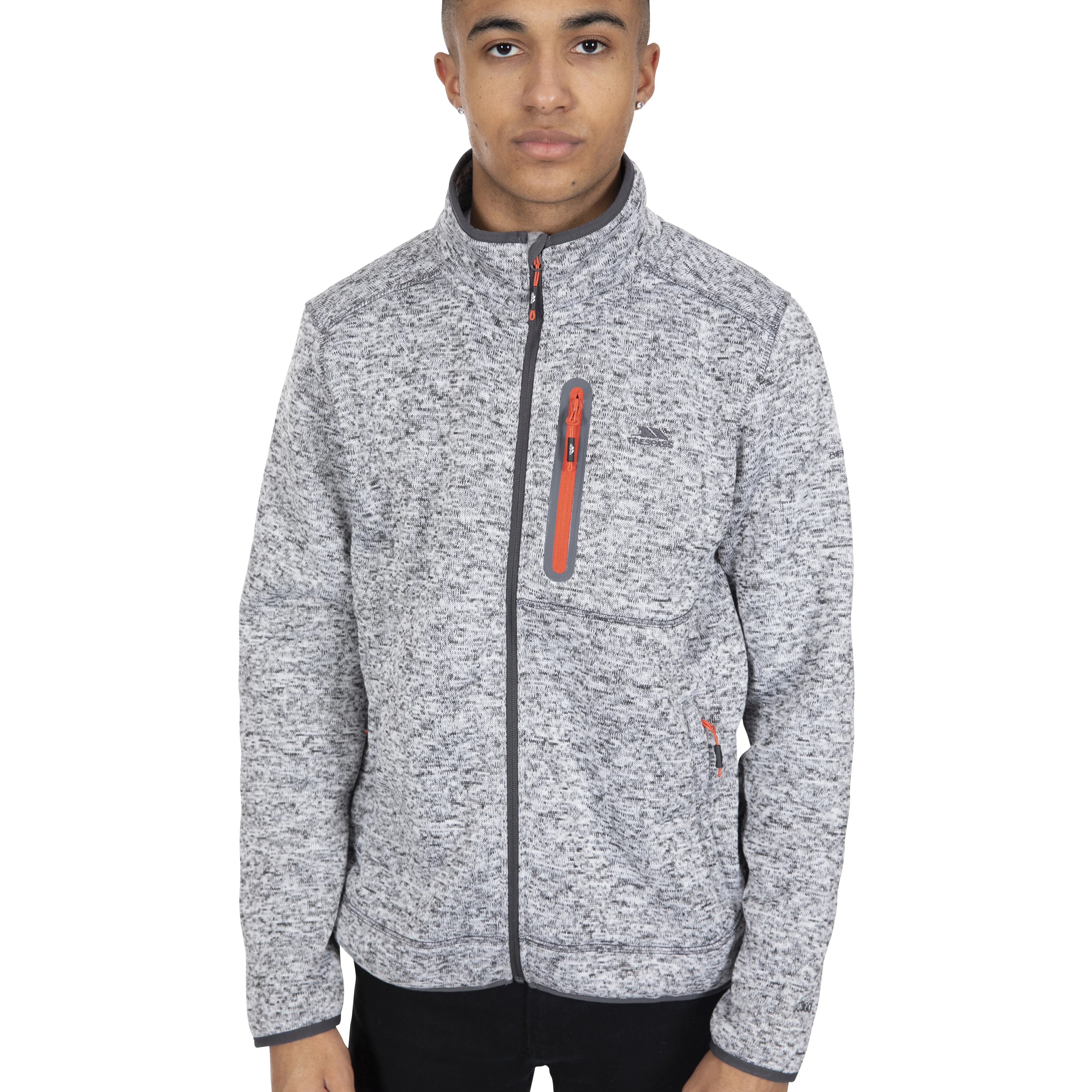 Bingham - Mens Fleece Jacket - Grey Marl