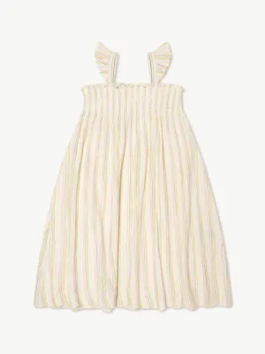 Bonpoint Girls Alexandra Maxi Dress in Ivory