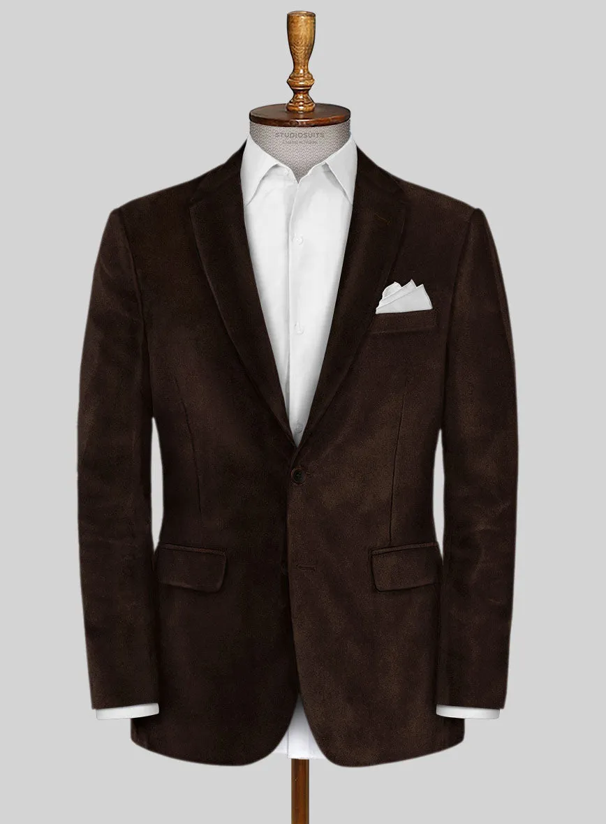 Brown Velvet Jacket