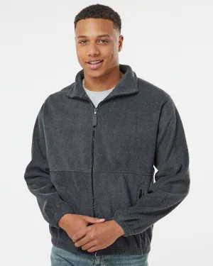 Burnside Polar Men's Fleece Full-Zip Jacket