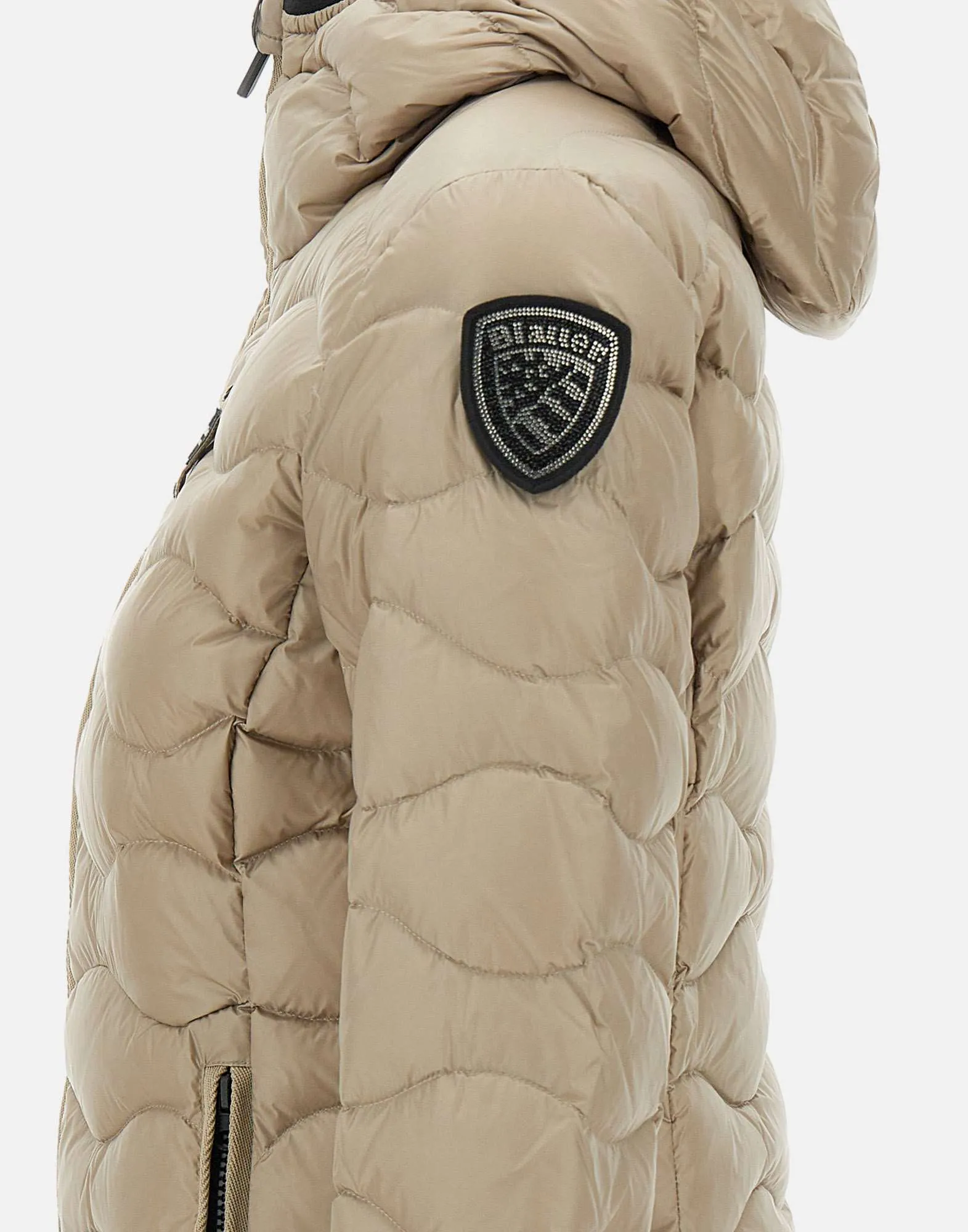 Camelia Women's Beige Down Jacket