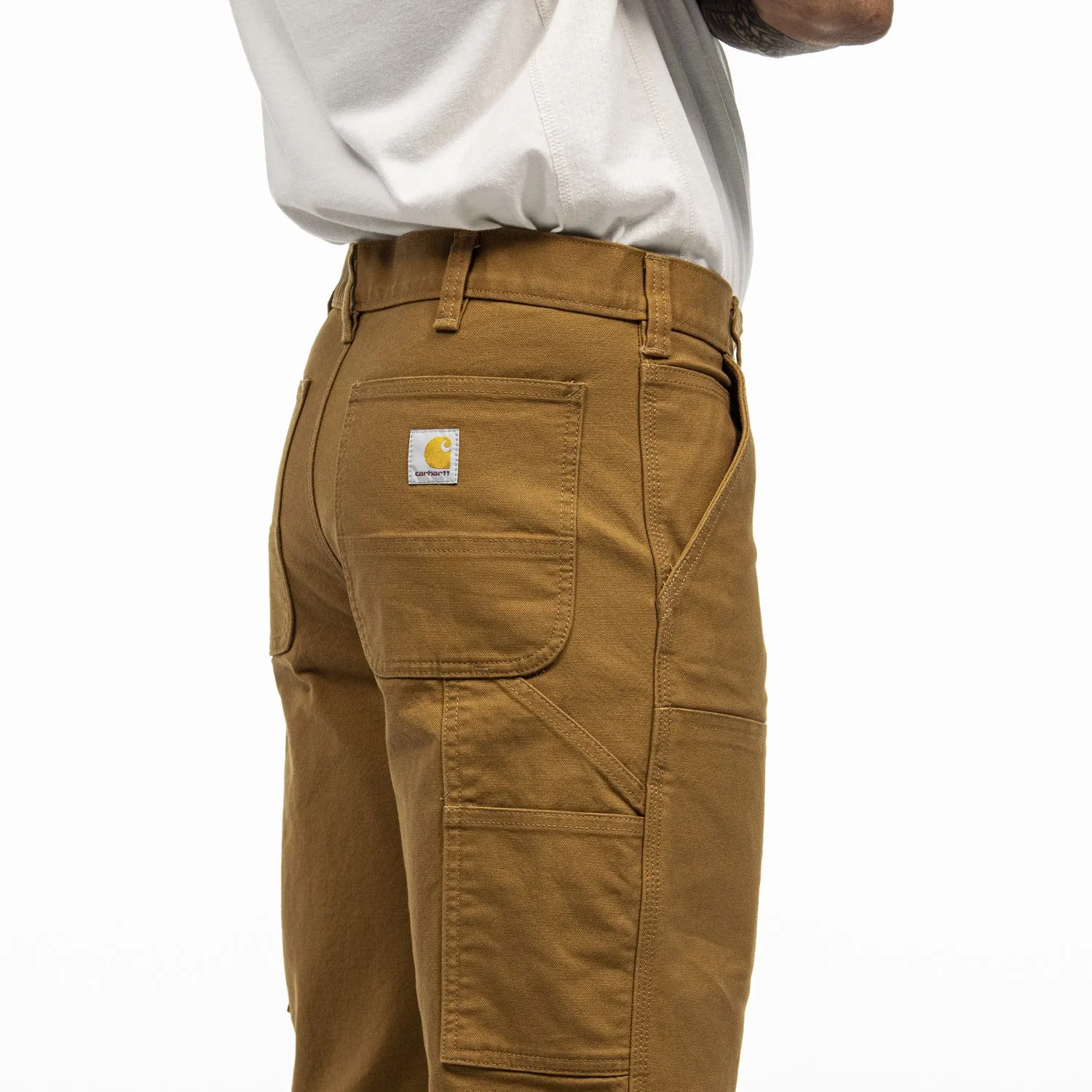 Carhartt Men's Rugged Flex® Relaxed Fit Double-Front Duck Pant_Carhartt Brown