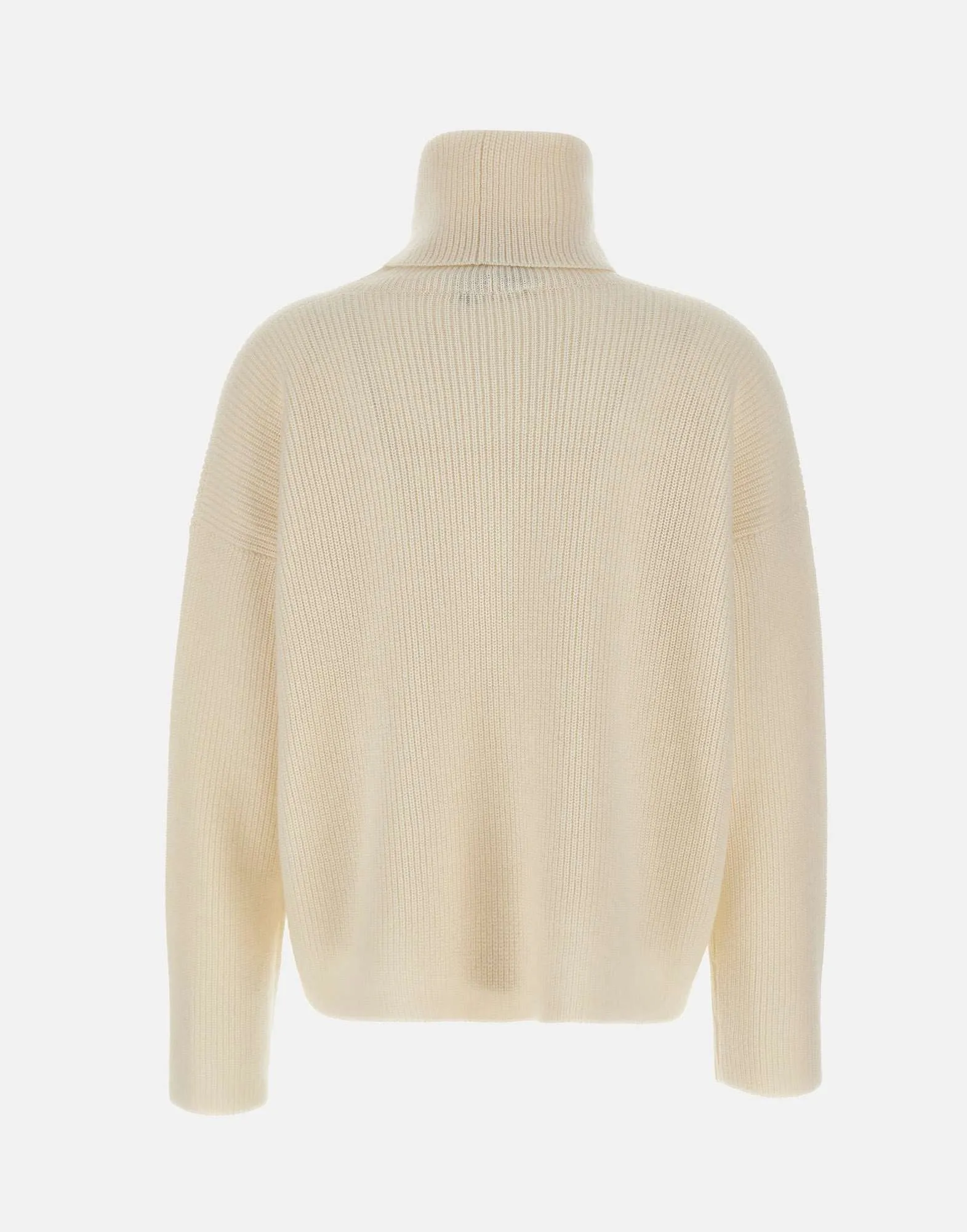 Cream Oversize Wool Blend Sweater