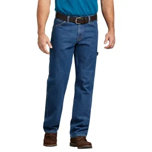 Dickies Men's Relaxed Fit Carpenter Denim Jean_Stonewashed