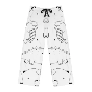 Doodle Dinosours - Inovax Men's Pajama Pants