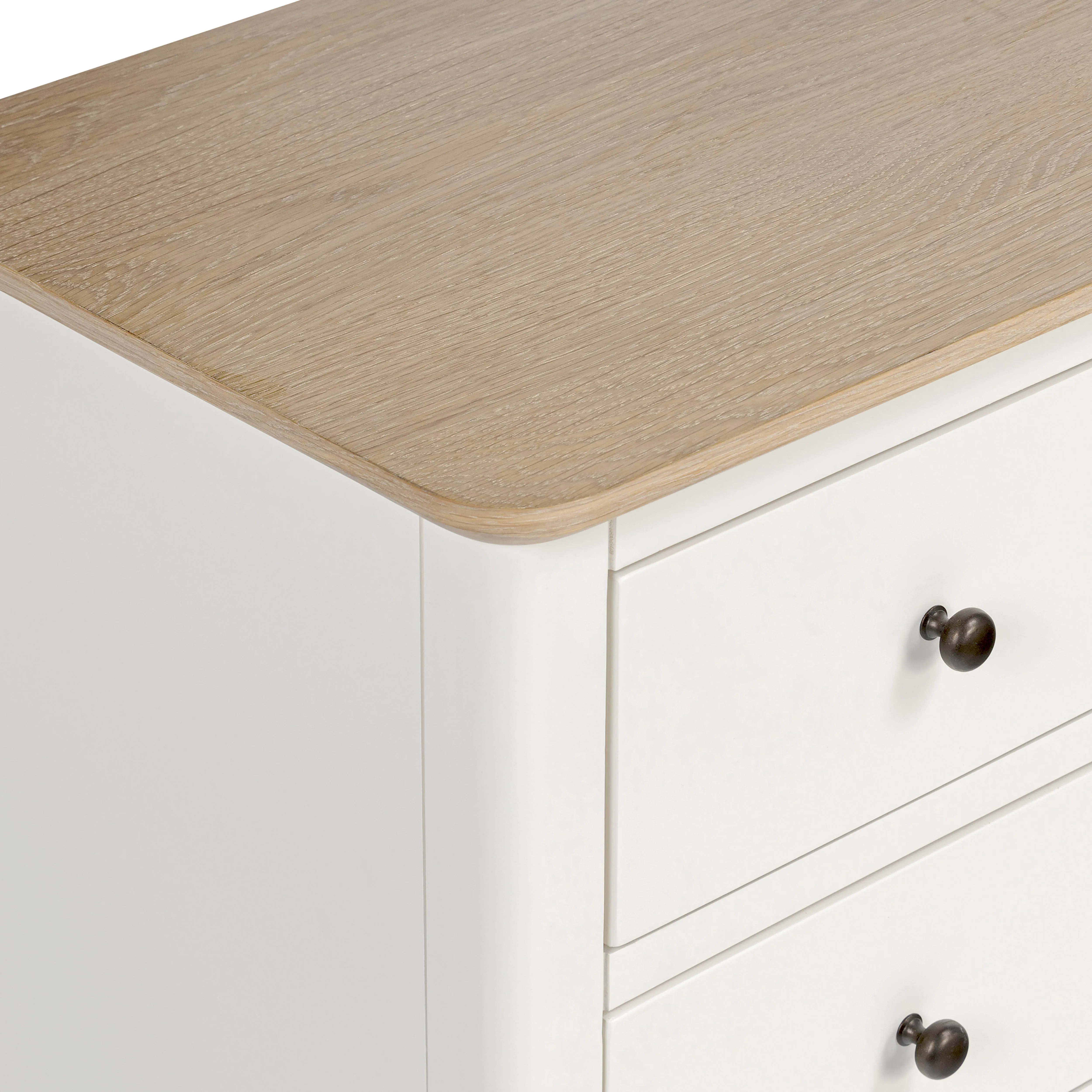 Eimear - Cream And Oak 2 Over 3 Chest Of Drawers