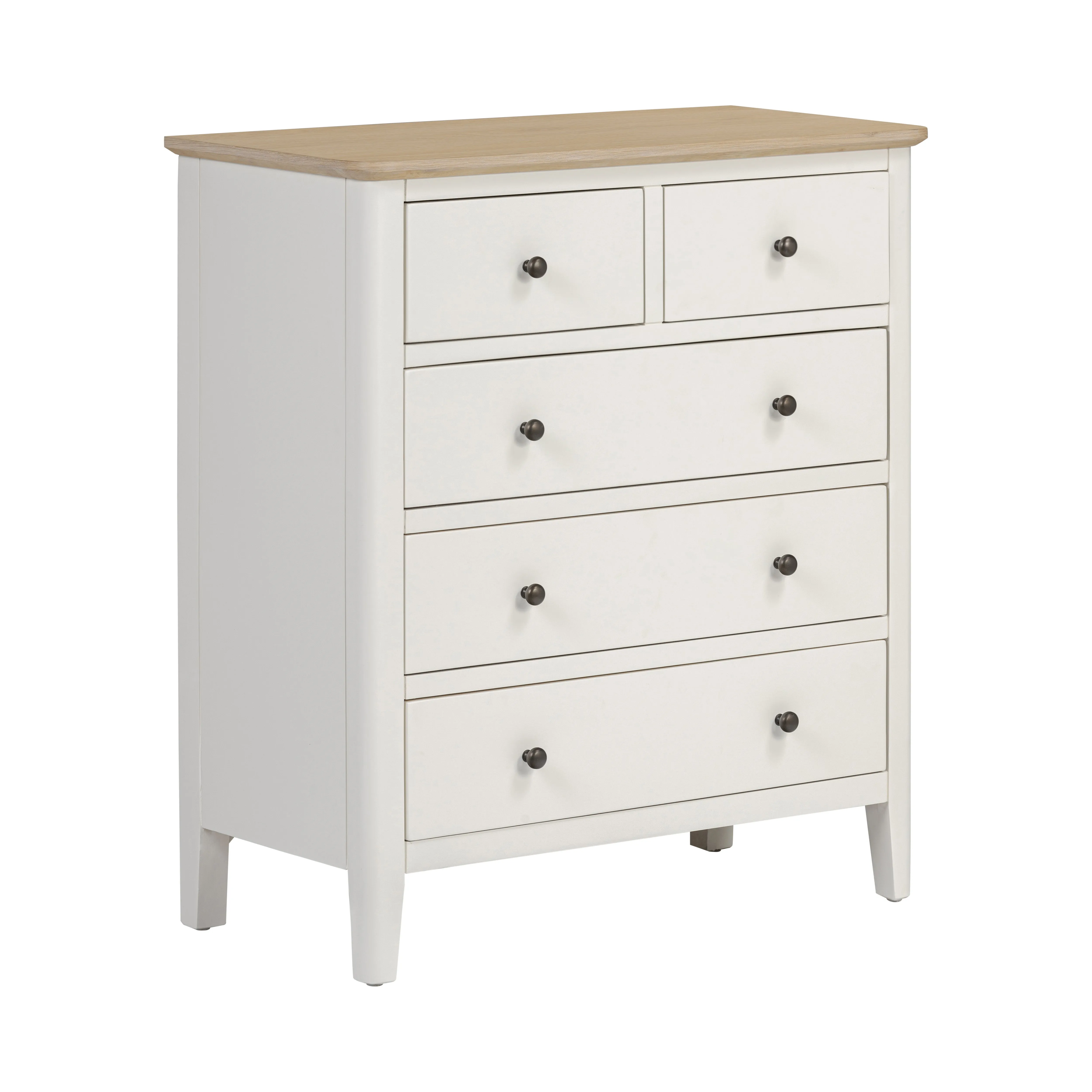 Eimear - Cream And Oak 2 Over 3 Chest Of Drawers