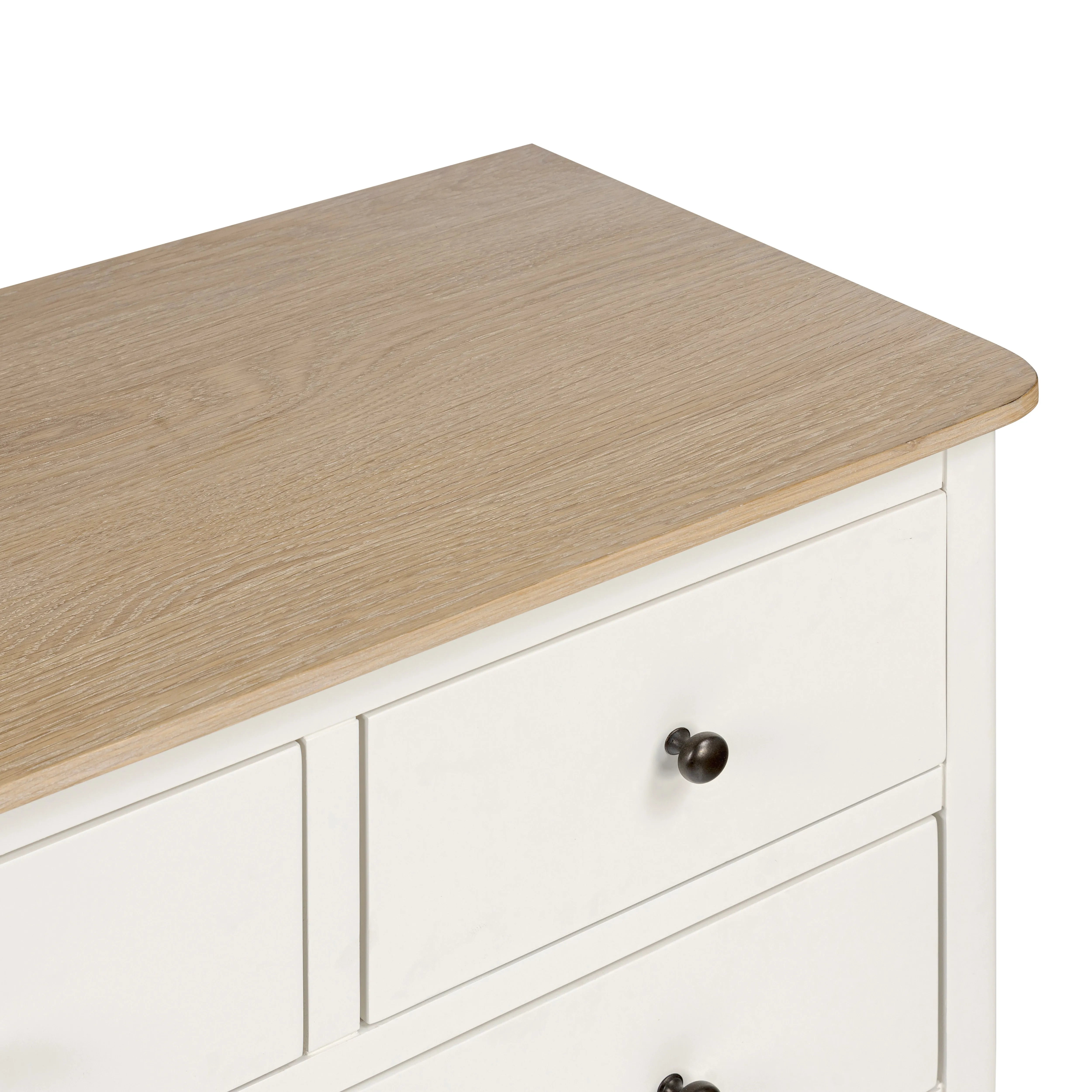 Eimear - Cream And Oak 2 Over 3 Chest Of Drawers