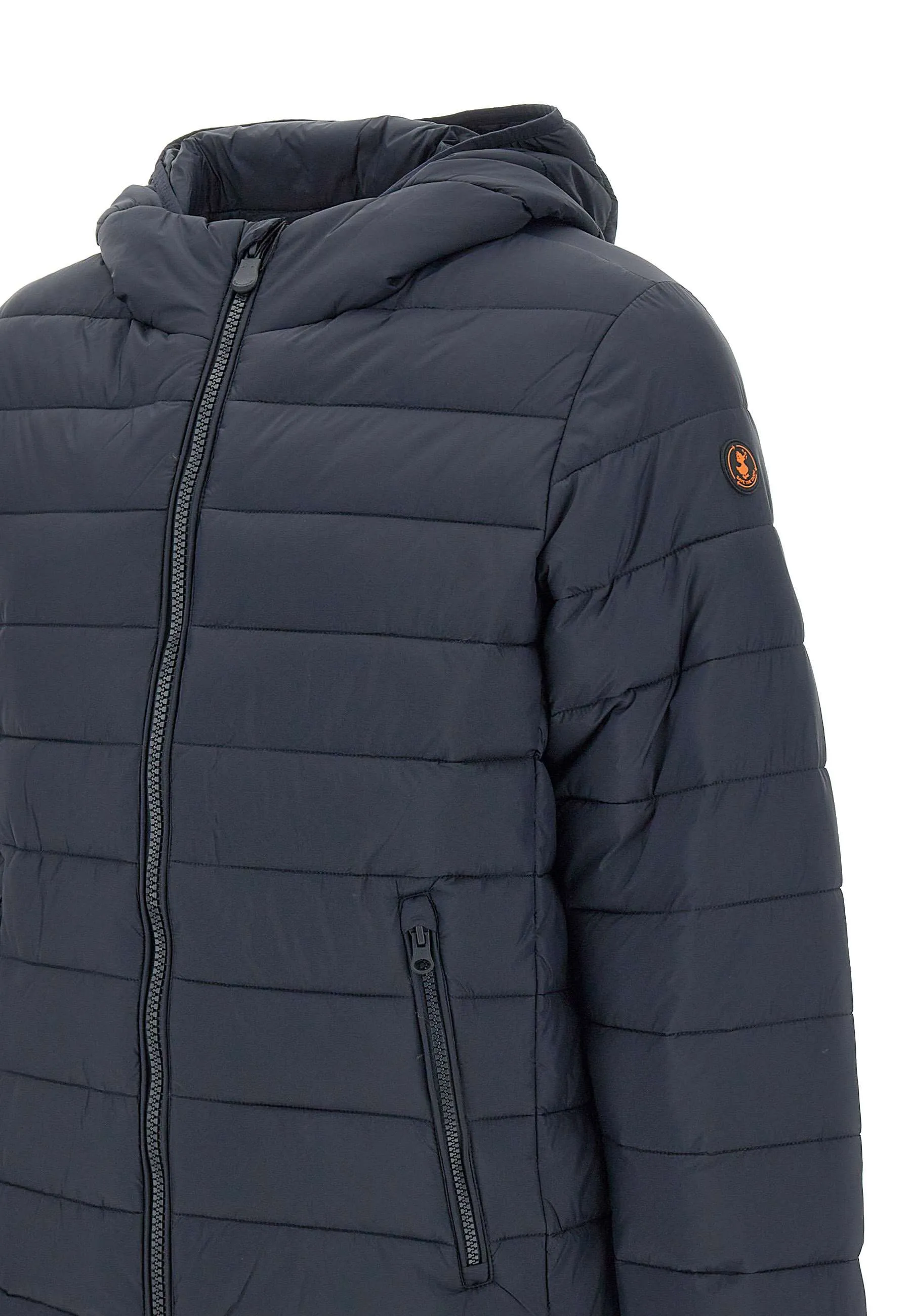 Gigo Hector Down Jacket in Blue and Black