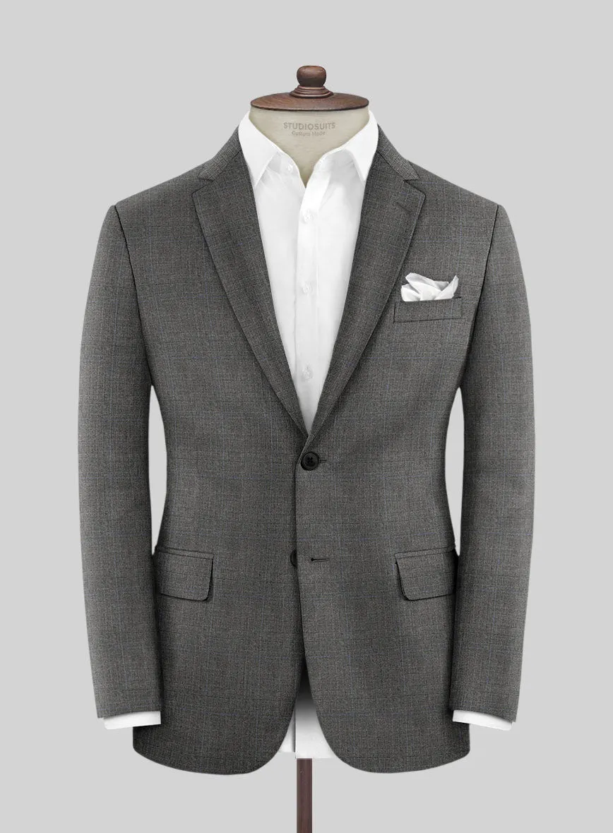 Hardy Minnis Gray Glen Wool Jacket