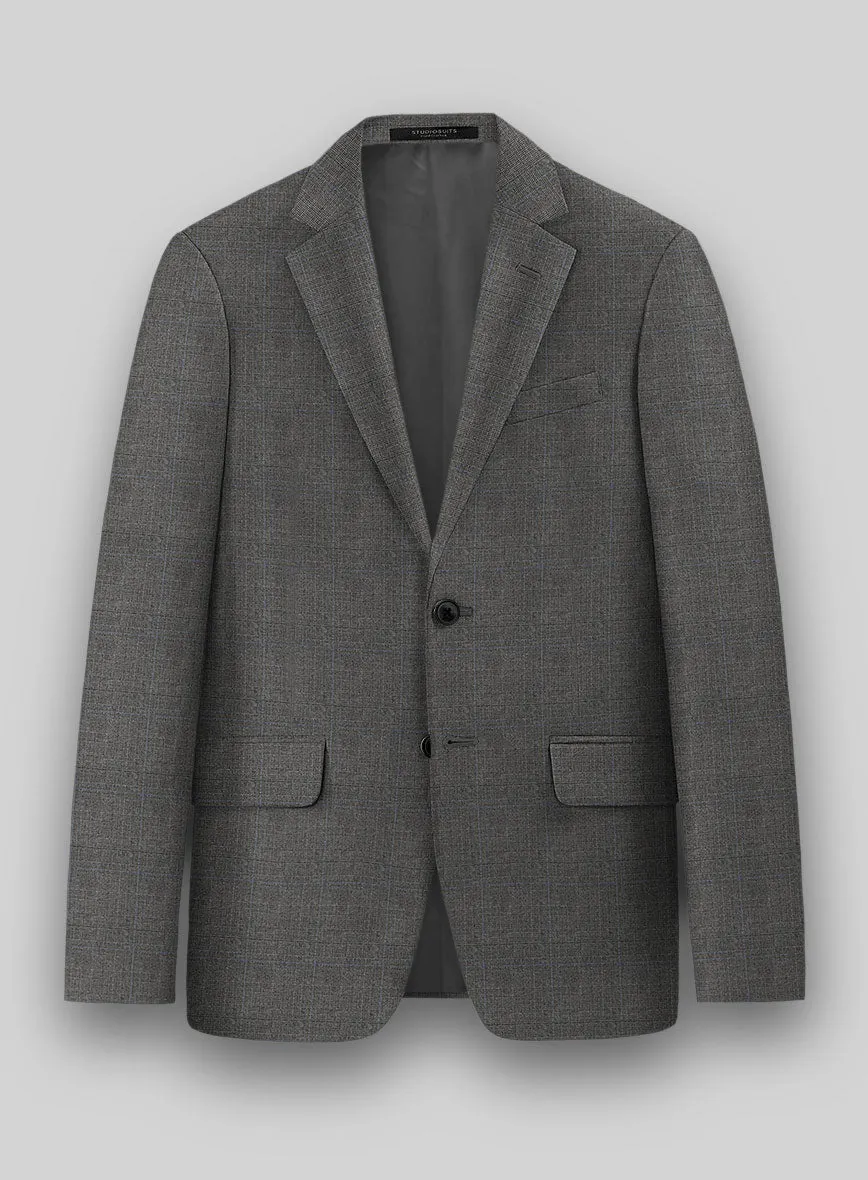 Hardy Minnis Gray Glen Wool Jacket