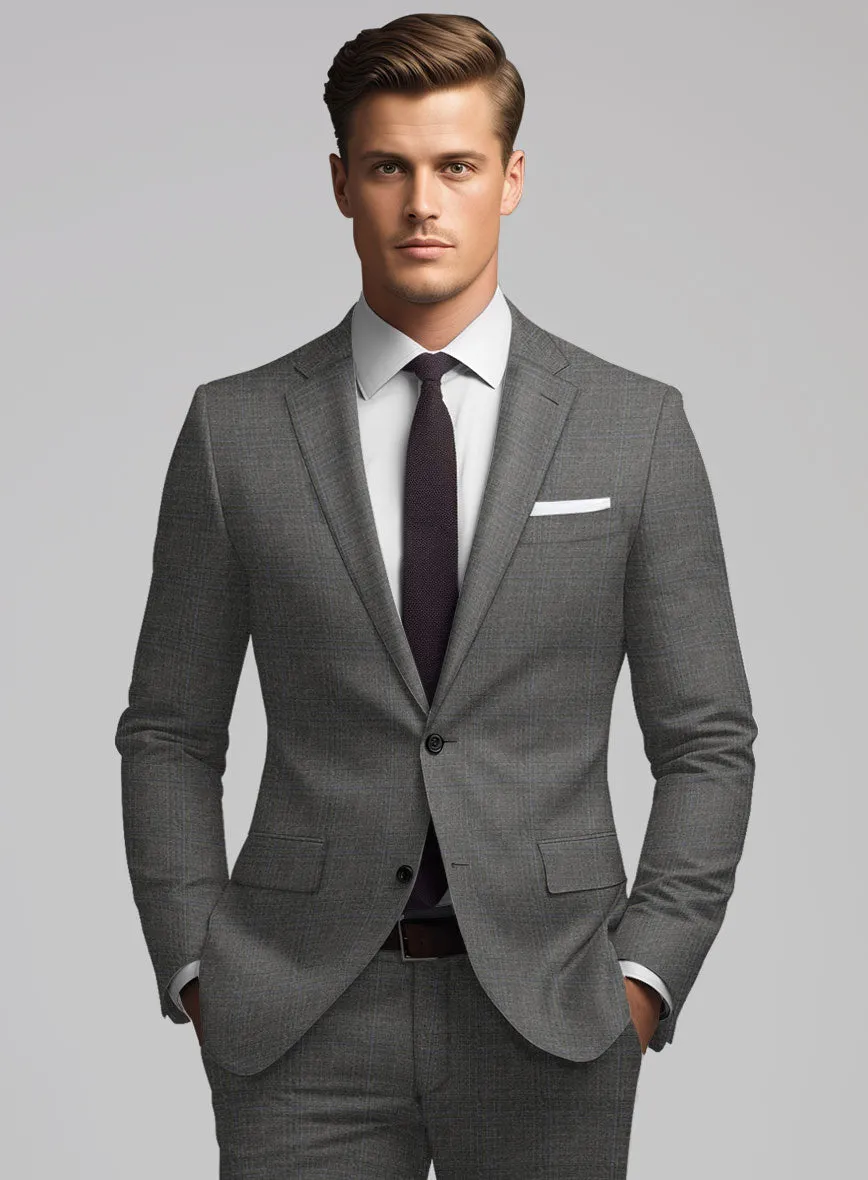 Hardy Minnis Gray Glen Wool Jacket