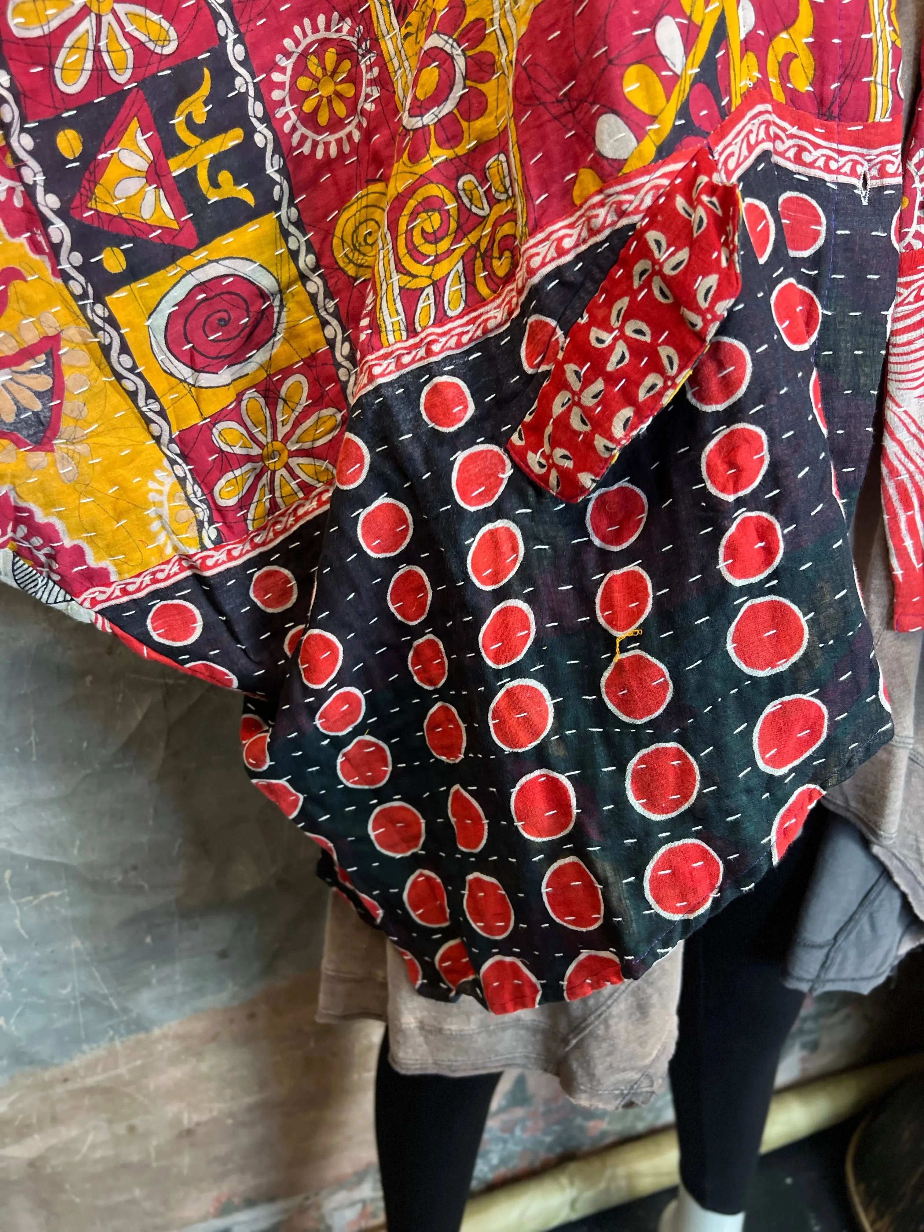 JG99B- Kantha Sunrise Top-Mix5