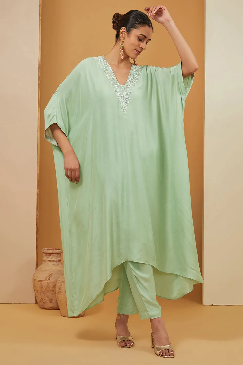 Kaftan Kurta Set