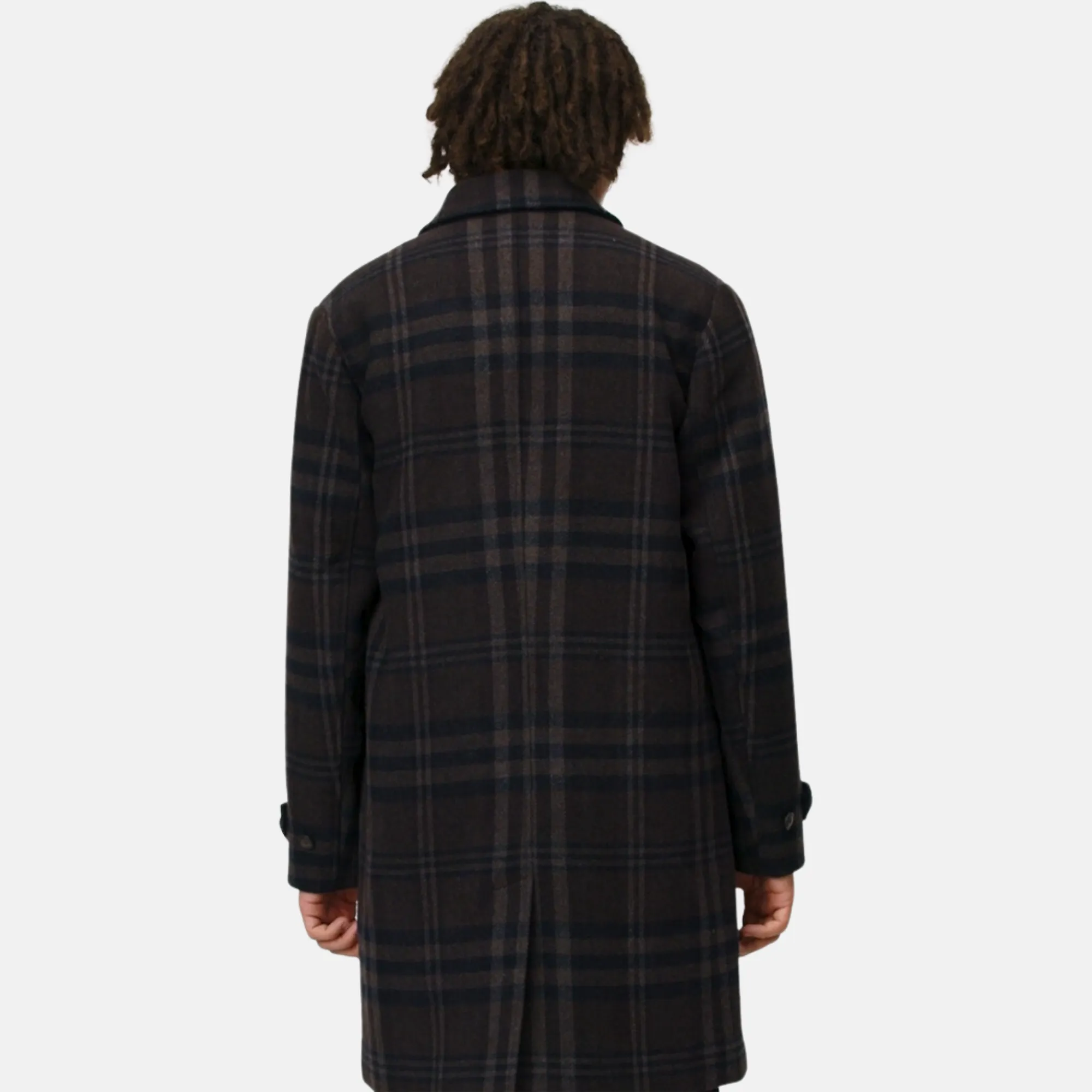 Les Deux McKay Check Wool Coat