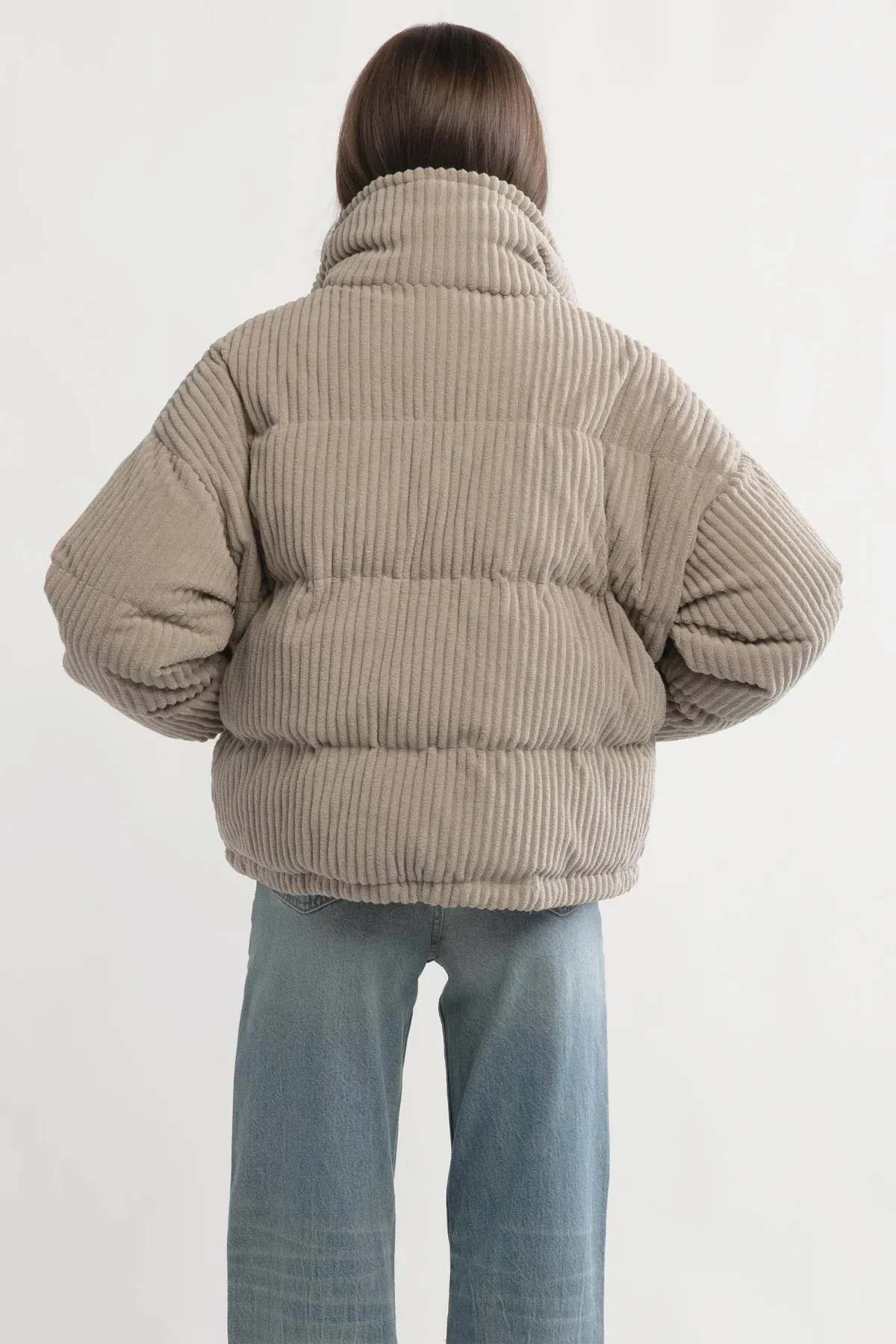 Look Corduroy Puffer Jacket