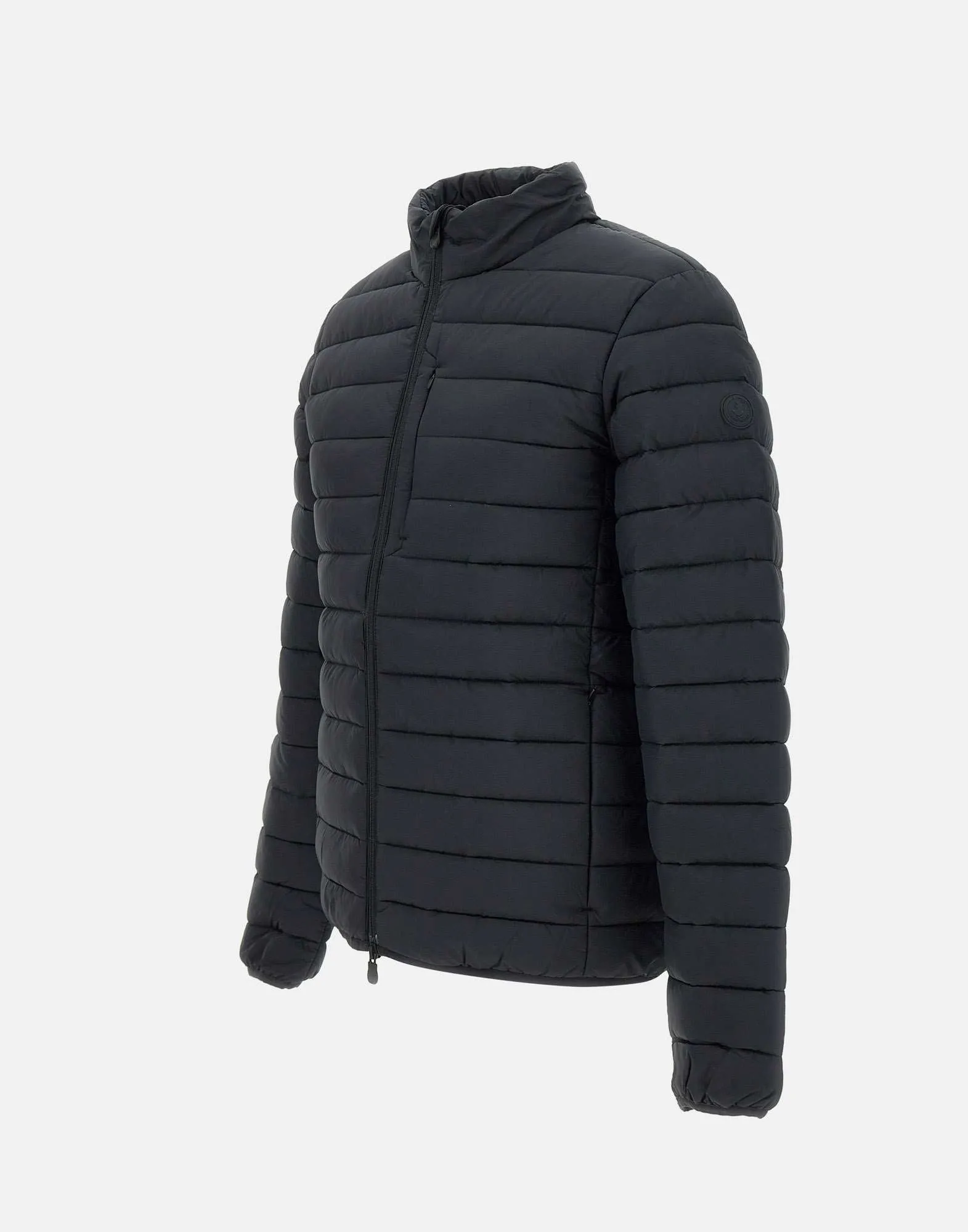 Men's Black Slim Fit Down Jacket