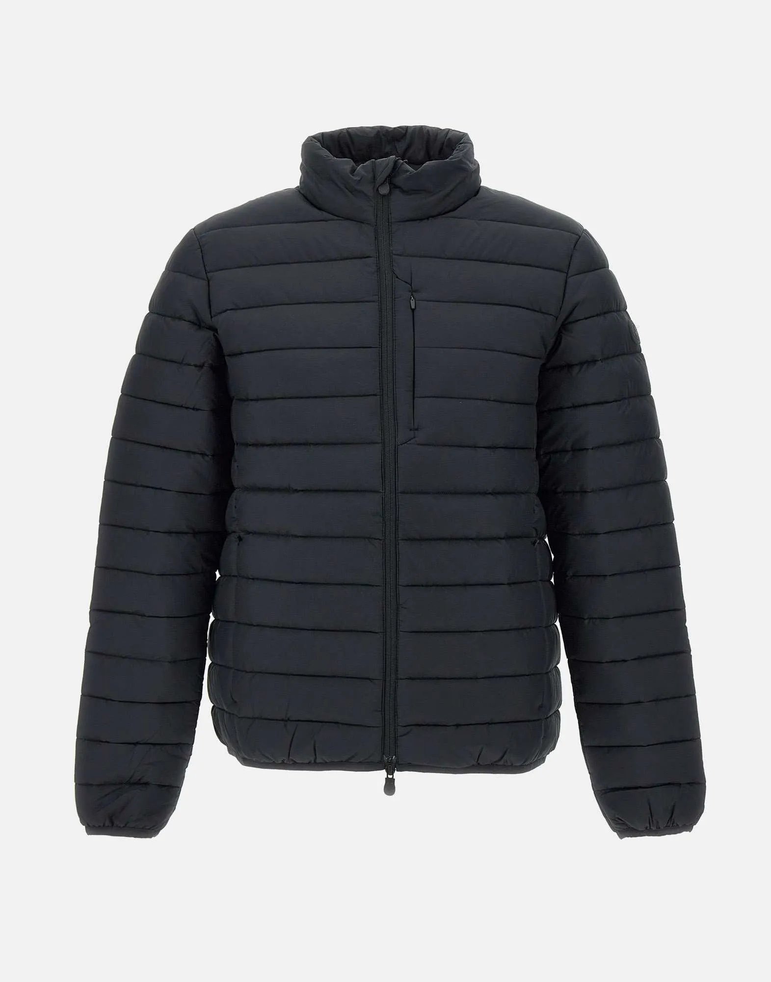 Men's Black Slim Fit Down Jacket