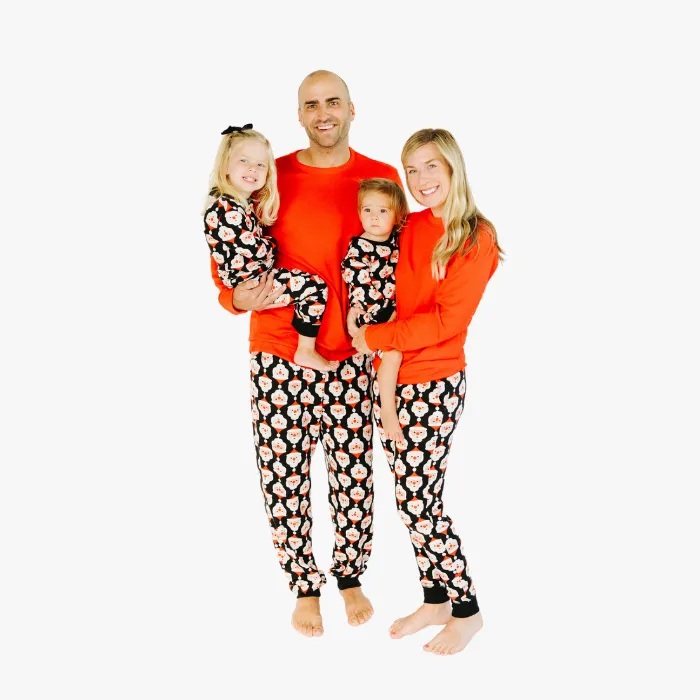 Men’s Jogger Pajama Set - Jolly Santa