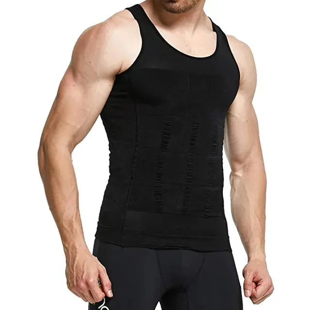 Mens Slimming Body Shaper Tank Tops