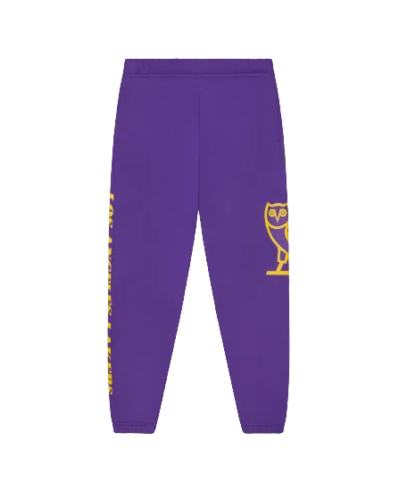 OVO NBA LA Lakers Sweatpant Purple