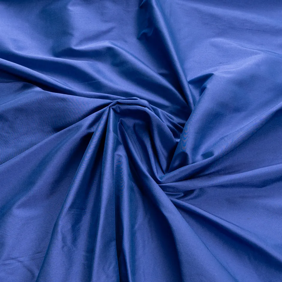 Periwinkle Blue Pure Silk Dupion