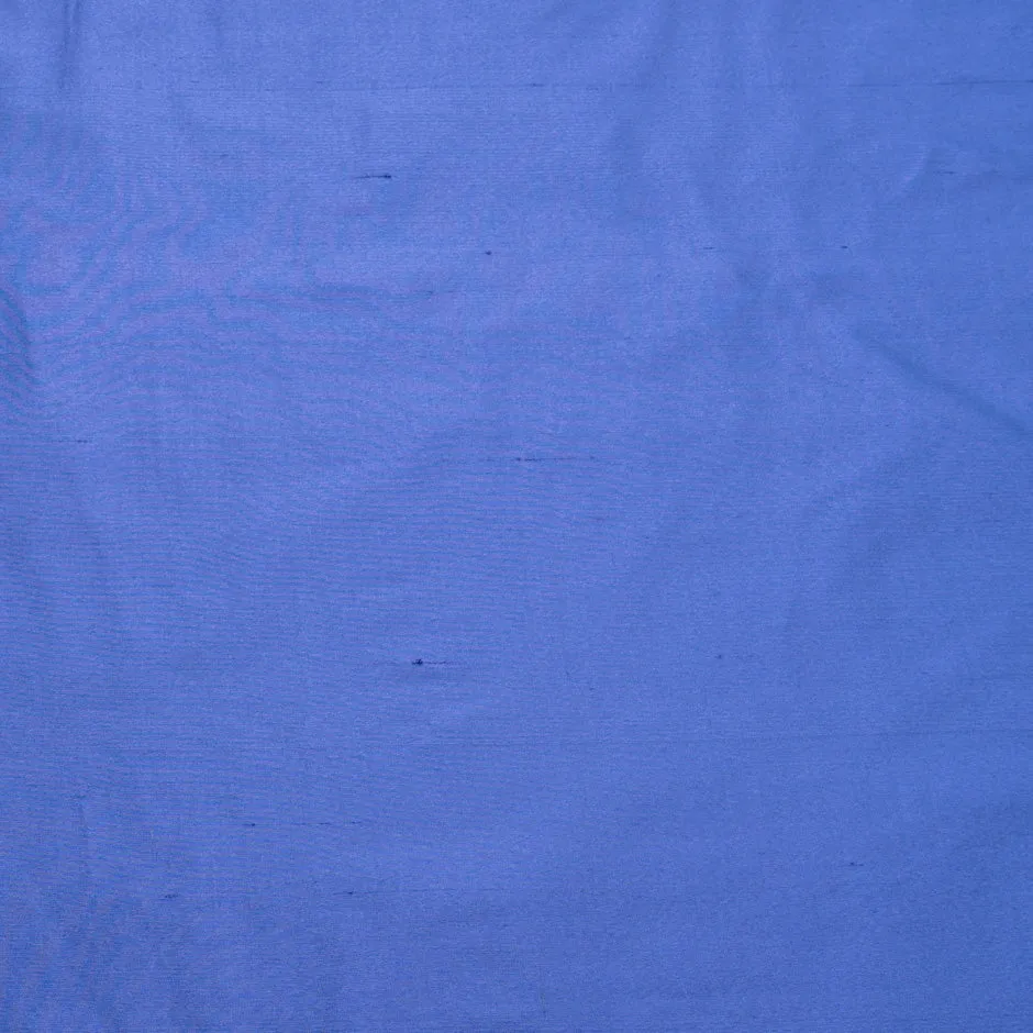 Periwinkle Blue Pure Silk Dupion