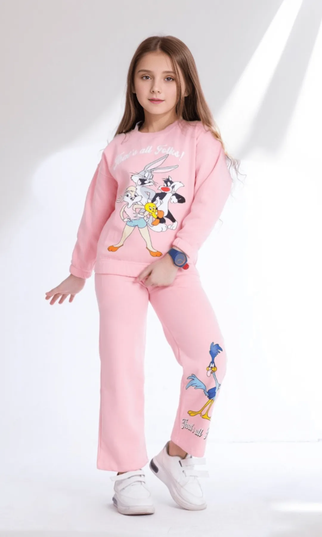 Possible Kids Pajama (Looney Tones) - Pink