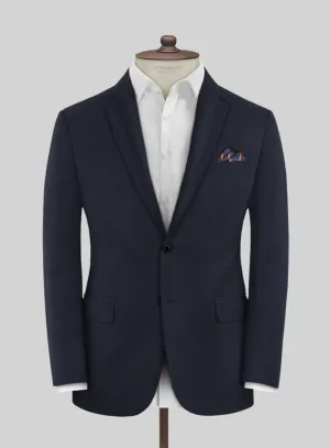 Reda Flexo Navy Blue Wool Jacket