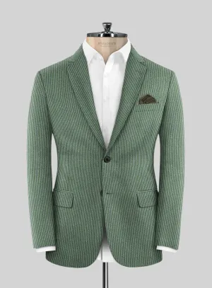 Regal Corded Green Stripe Tweed Jacket