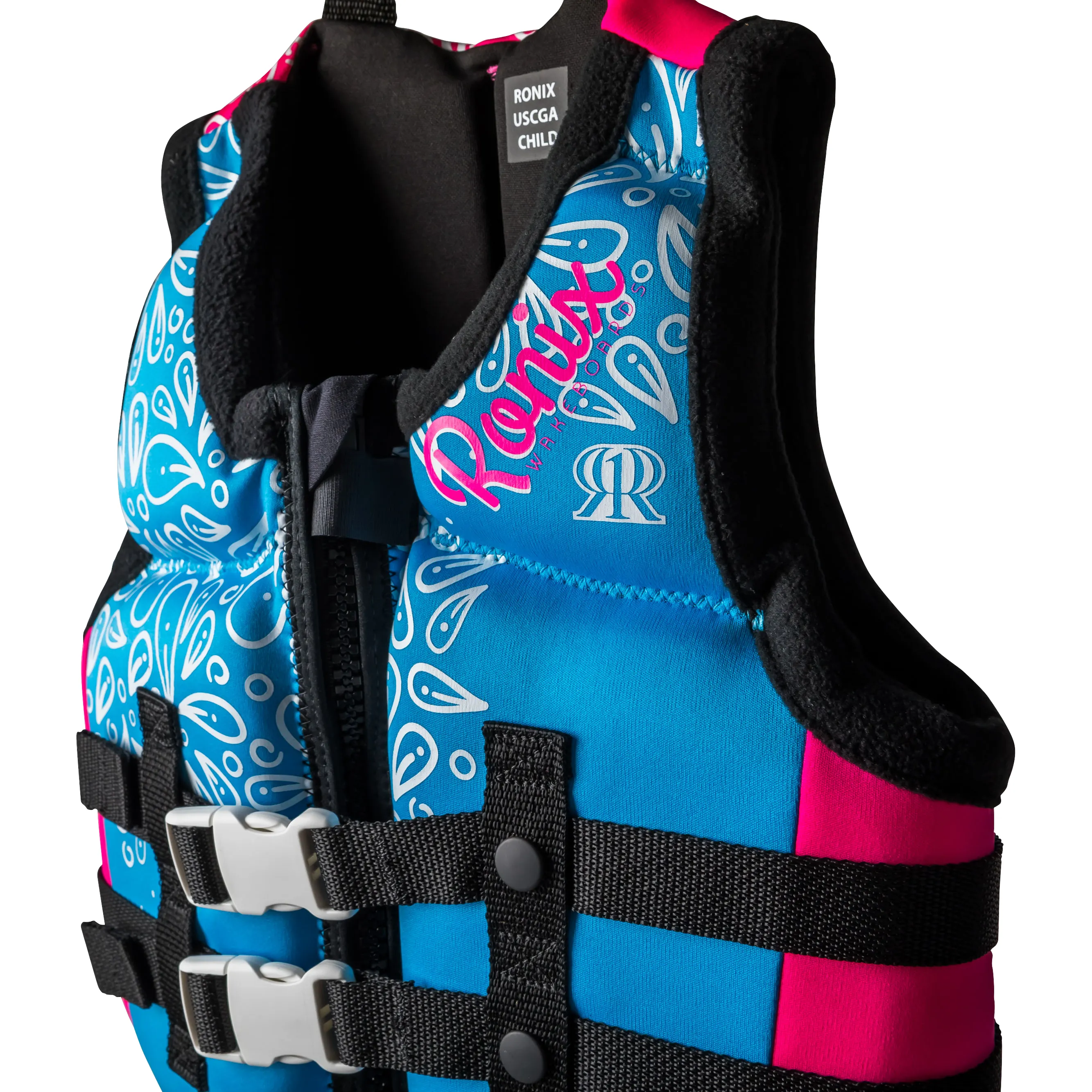 Ronix 2024 August Girls Child CGA Vest (30-50lbs)