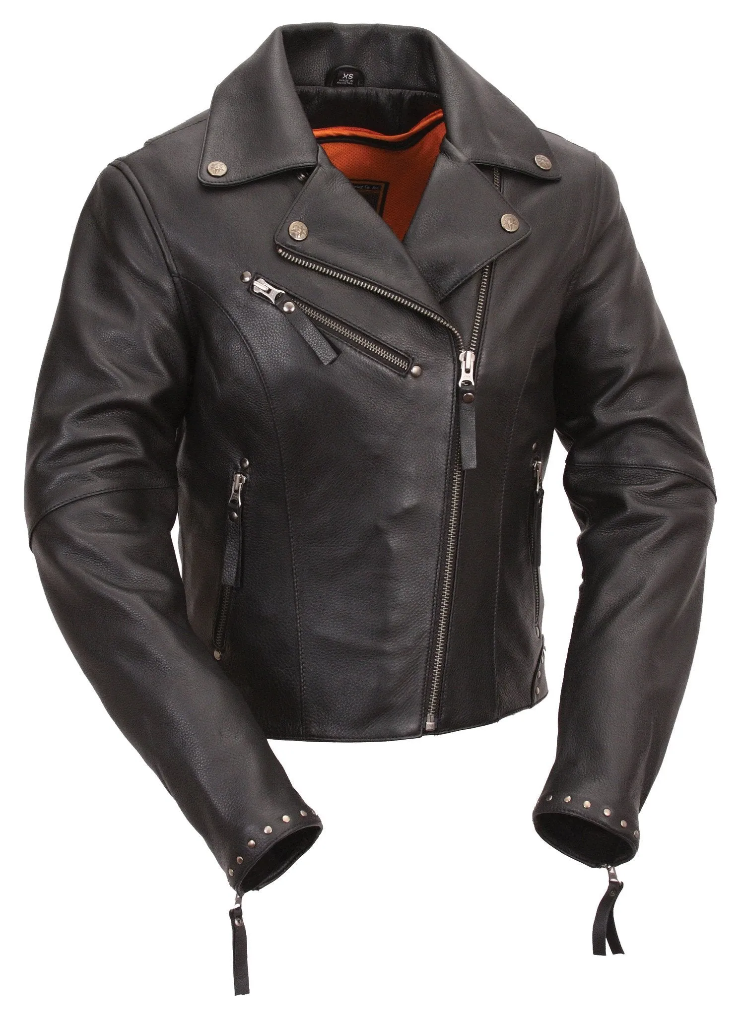 Scarlett Star - Women's Motorcycle Leather Jacket