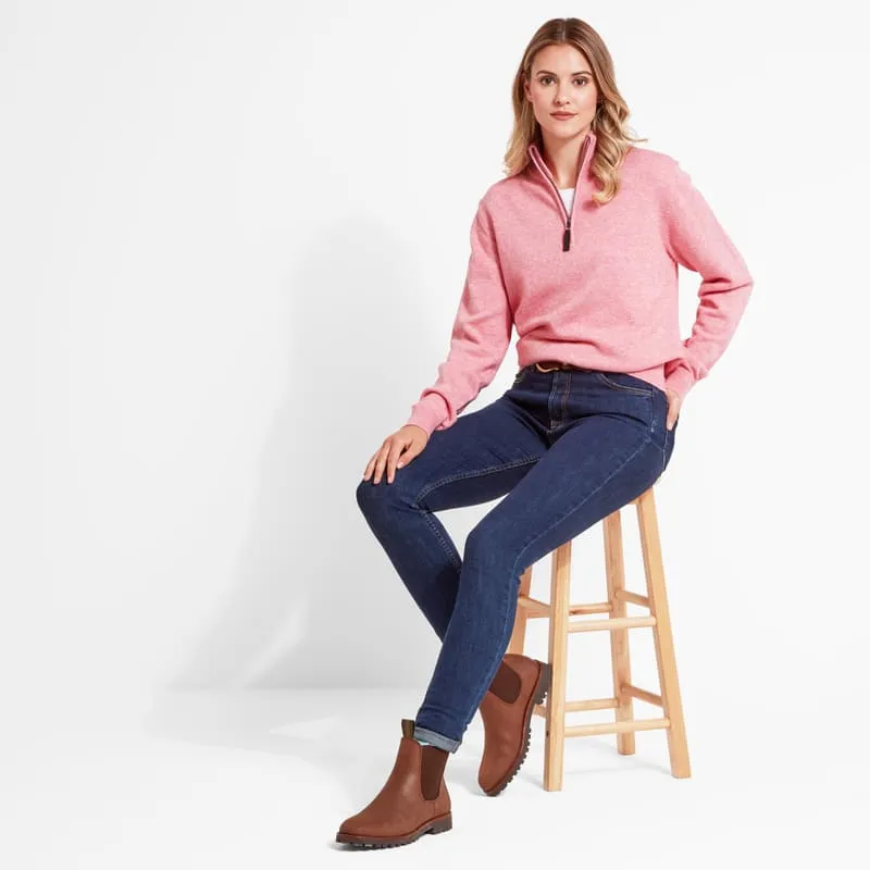 Schoffel Pateley Ladies Jumper - Dusky Pink