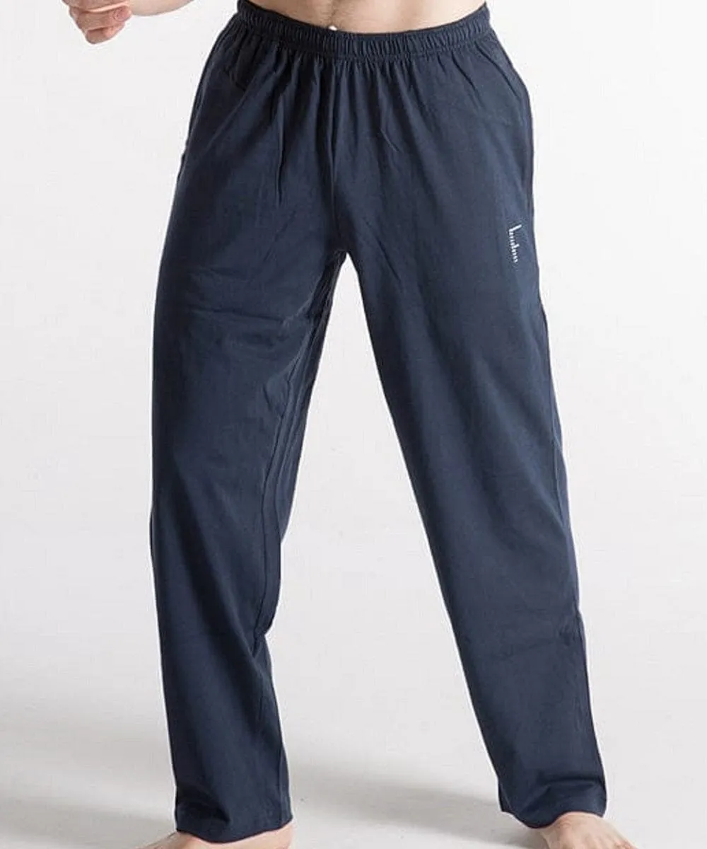 Short Men's Jersey Athletic Pants, Relaxed Fit - 3 Colors to Choose From!