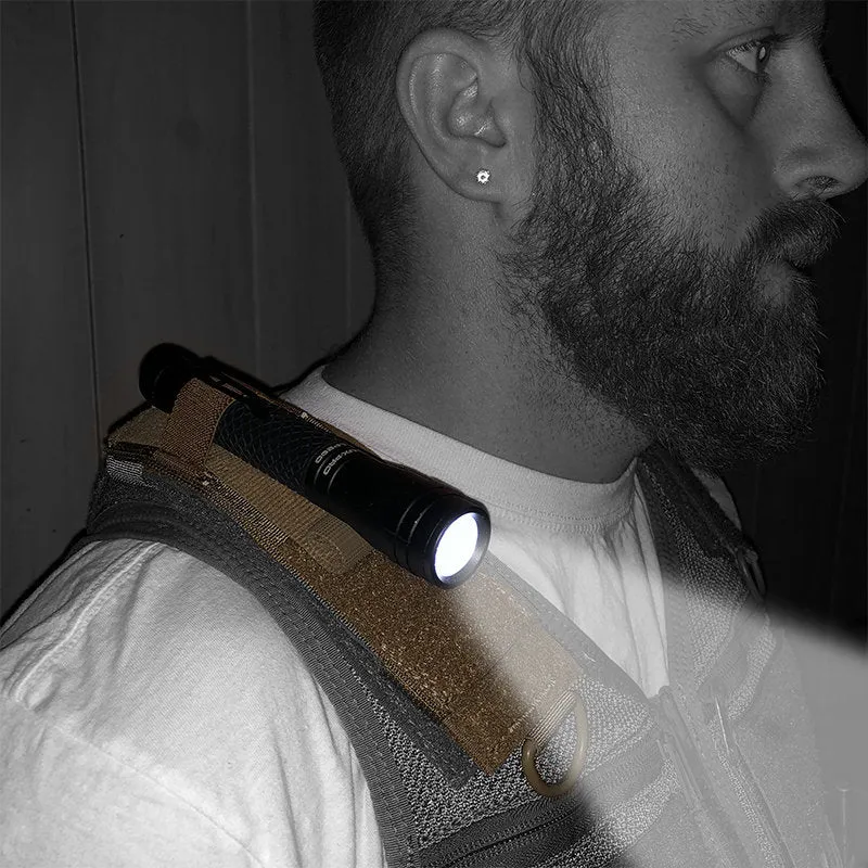 Shoulder Attach Mini Flashlight Leveler