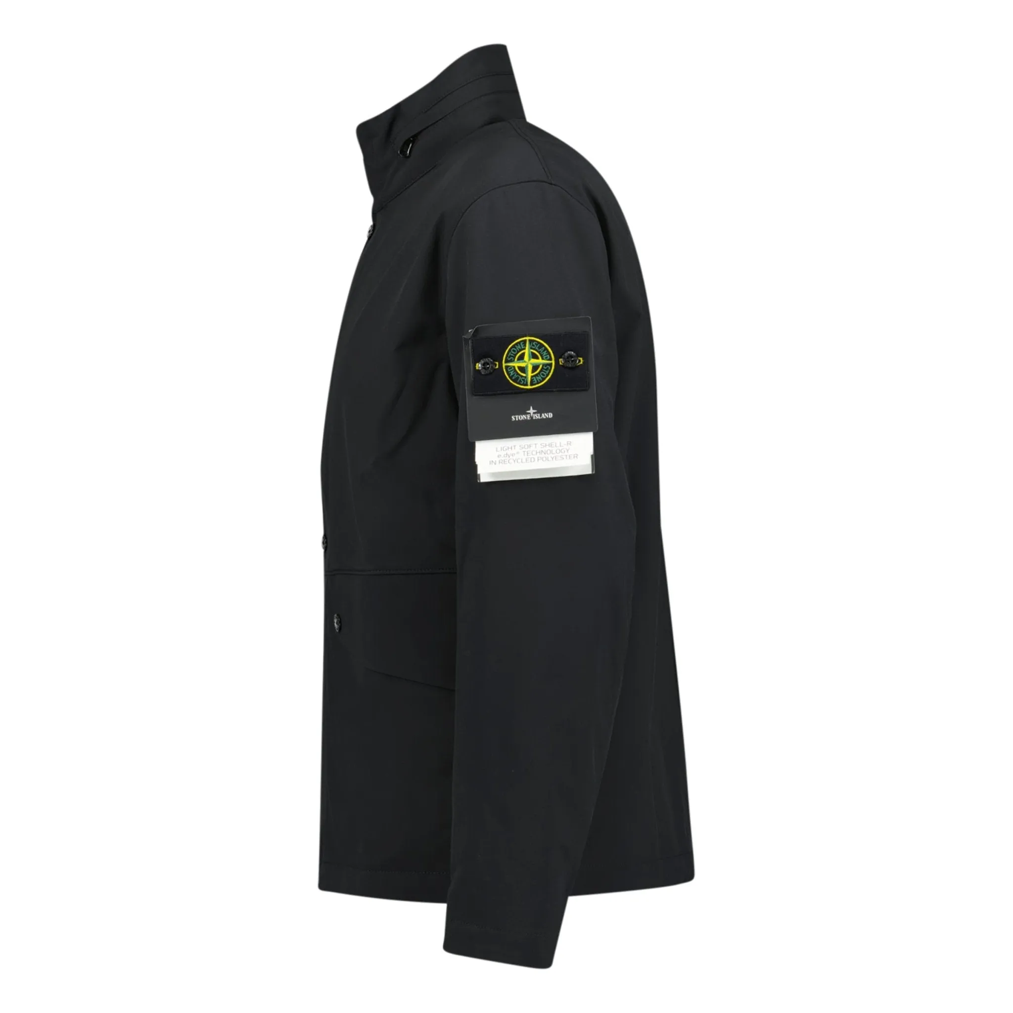 Stone Island Light Soft Shell R Jacket Black