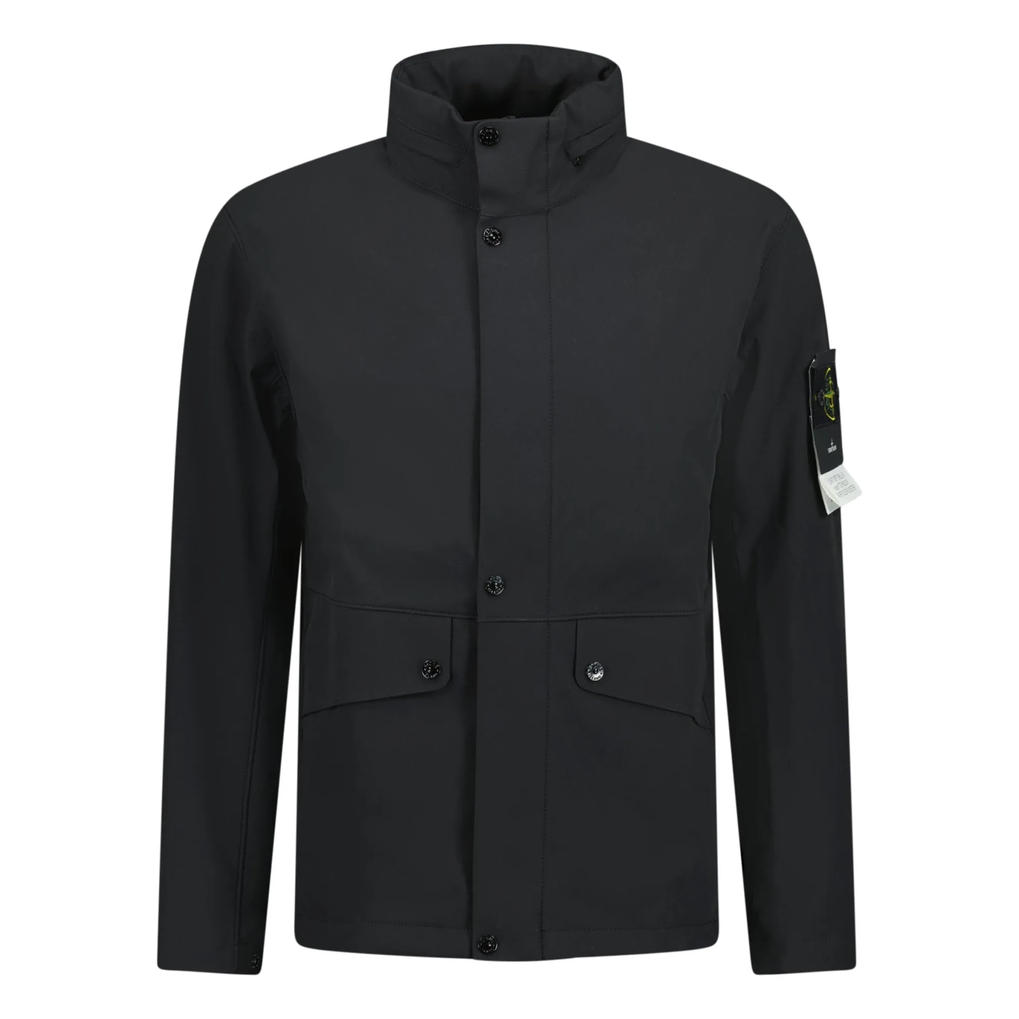 Stone Island Light Soft Shell R Jacket Black