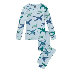 Tea Airplane Goodnight Lounge Wear Set