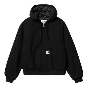 W' OG ACTIVE JACKET BLACK RINSED