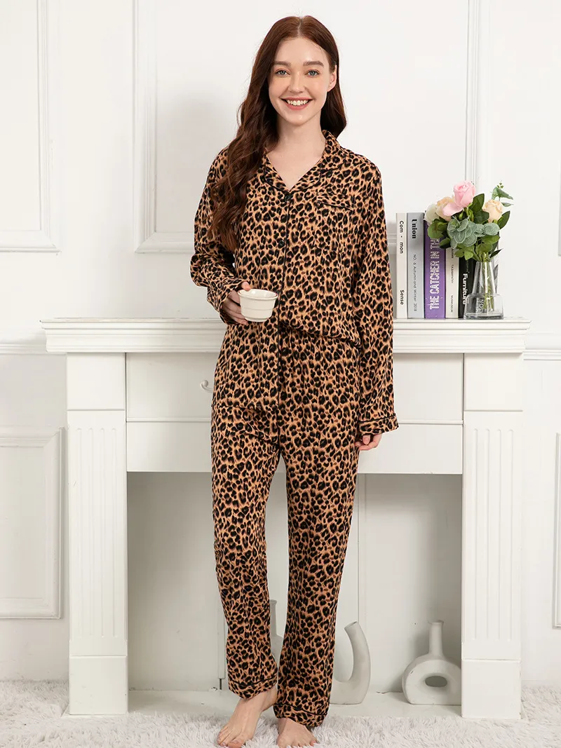 Women's Night Wear Rayon Printed Pajama Set